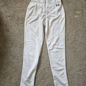 Under Armour Women's White Track Pants